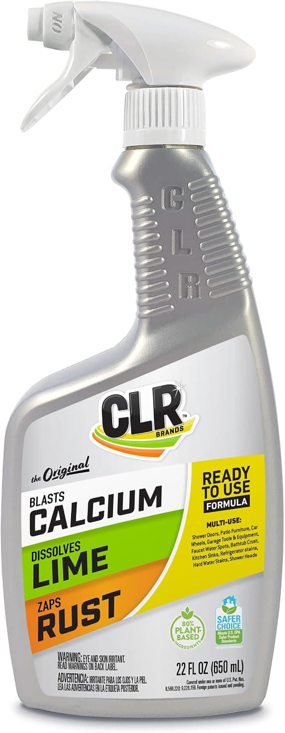CLR Calcium, Lime and Rust Remover 22 oz spray bottle